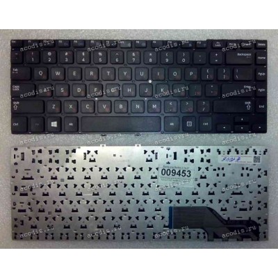Keyboard Samsung NP350V4X, NP355V4X (p/n: BA59-03653A) (Black/Matte/RUL) чёрная матовая руссифицированная