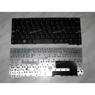 Keyboard Samsung NP-N100, N102, N145, N148, N150, N151, NB30 (p/n: BA59-02686C) (Black/Matte/RUO) чёрная