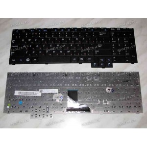 Keyboard Samsung NP-R519, R523, R525, R528, R538, R717, R719, RV508 (p/n: BA59-02529C, BA59-02832C) (Black/Matte/RUO) чёрная матовая