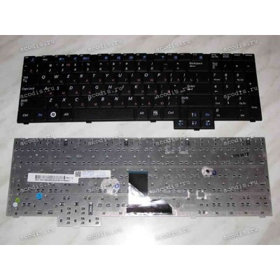 Keyboard Samsung NP-R519, R523, R525, R528, R538, R717, R719, RV508 (p/n: BA59-02529C, BA59-02832C) (Black/Matte/RUO) чёрная матовая
