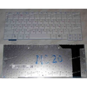 Keyboard Samsung NP-NC20 (p/n: BA59-02461C) (White/Matte/RUO) белая матовая русифицированная Keyboard Samsung NP-NC20 (p/n: BA59-02461C) (White/Matte/RUO) белая матовая русифицированная