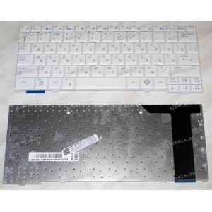 Keyboard Samsung NP-NC20 (p/n: BA59-02461C) (White/Matte/RUO) белая матовая русифицированная Keyboard Samsung NP-NC20 (p/n: BA59-02461C) (White/Matte/RUO) белая матовая русифицированная