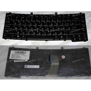 Keyboard Acer Ferrari 5000, Travelmate 8200, 8204 WLMi, 8210, 8215WLMi Б/У (Black/Matte/RUO) черн матовая