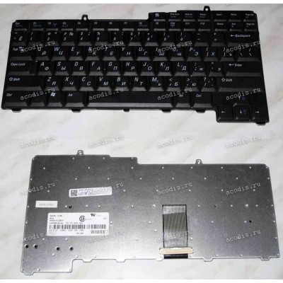 Keyboard Dell Latitude D500,D505,D600,D800,Inspiron 500m,510m,600m,8500 Б/У (Black/Matte/RUO) чёрная мат