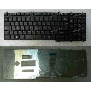 Keyboard Toshiba Satellite A50*, L35*, L55*, P30*, P50*, Qosmio X305-****, G50,F50 Б/У (Black/Glossy/RUO)
