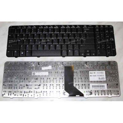 Keyboard HP/Compaq Presario CQ60, CQ60Z, G60, G60T (Black/Matte/US) чёрная матовая