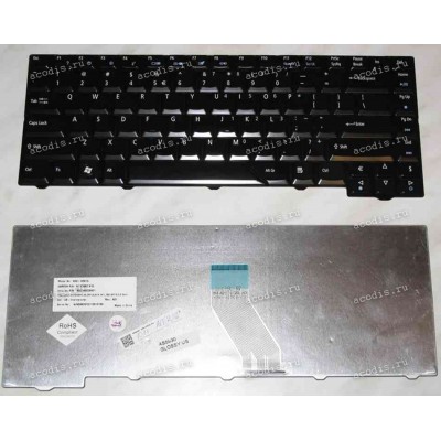 Keyboard Acer Aspire 4210, 4220, 4310, 4315, 4320, 4330, 4430, 4510, 4520, 4710, 4720, 4730, 4910, 4920, 4930, 5220, 5235, 5300, 5310, 5315, 5320, 5520, 5530, 5535, 5700, 5710, 5715, 5720, 5730, 5900, 5910, 5920, 5930, 6920, 6920G, 6935, 6935G (Black/Glos