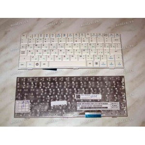 Keyboard Asus eeePC 701, 900, 901 (White/Matte/RUO) белая матовая