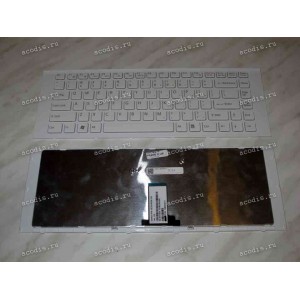 Keyboard Sony VPC-EG (Sony p/n: 148970211) (White-White/Matte/US) белая в белой рамке матовая
