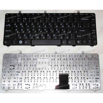 Keyboard Dell Vostro 1220 (Black/Matte/RUO) чёрная матовая