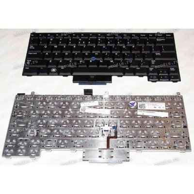 Keyboard Dell Latitude E4310 (Black/Matte/US) чёрная матовая PointStick