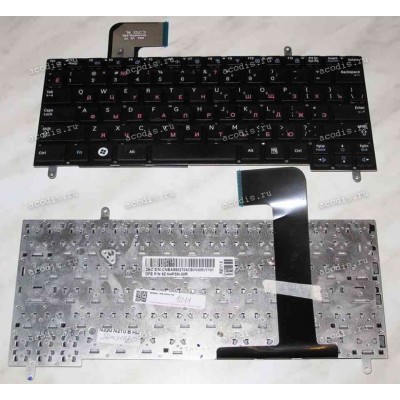 Keyboard Samsung NP-N210, NP-N220 (p/n: BA59-02704C) (Black/Matte/RUO) чёрная матовая русифицированная
