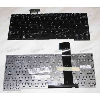 Keyboard Samsung NP-X128 (p/n: BA59-02807G) (Black/Matte/US) чёрная матовая
