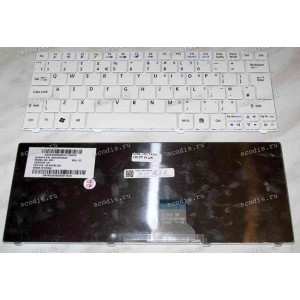 Keyboard Acer Aspire One 521,721,751,751H,TimeLine 1410,1810,TimelineX 1830,Ferrari 200 (White/Matte/UK)