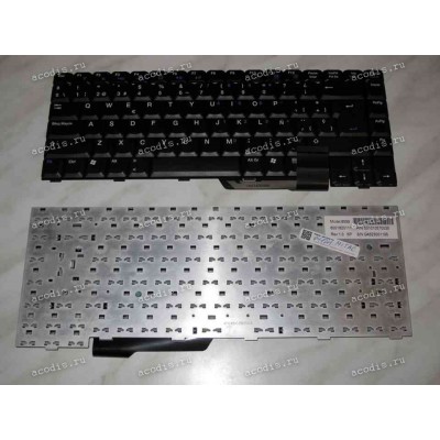 Keyboard Mitac 8599 (Black/Matte/SP) чёрная матовая