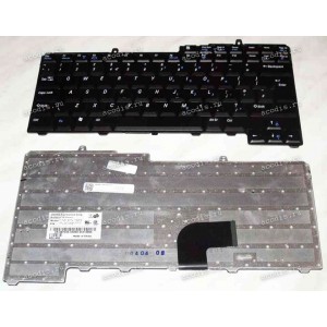 Keyboard Dell Latitude D520, D530 (Black/Matte/UK) чёрная матовая Keyboard Dell Latitude D520, D530 (Black/Matte/UK) чёрная матовая