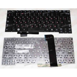 Keyboard Samsung NP-X128 (p/n: BA59-02807C) (Black/Matte/RUO) чёрная матовая русифицированная