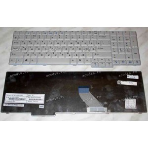 Keyboard Acer Aspire 7520 (Grey/Matte/RUO)серая матовая русифицированная