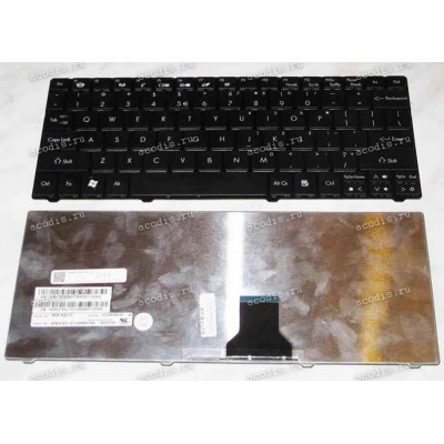 Keyboard Gateway EC19 = Keyboard Acer Aspire One 521,721,751,751H,TimeLine 1410,1810,TimelineX 1830,Ferrari 200 (Black/Matte/US)