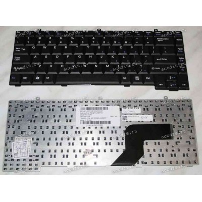 Keyboard Gateway E265, NA1 (Black/Matte/US) чёрная матовая