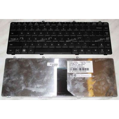 Keyboard Gateway TC7814C, TC7815C, TC7817C (Black/Matte/US) чёрная матовая