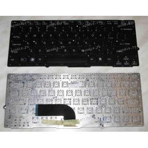 Keyboard Sony VPC-SD (Black/Matte/RUO) чёрная матовая русифицированная