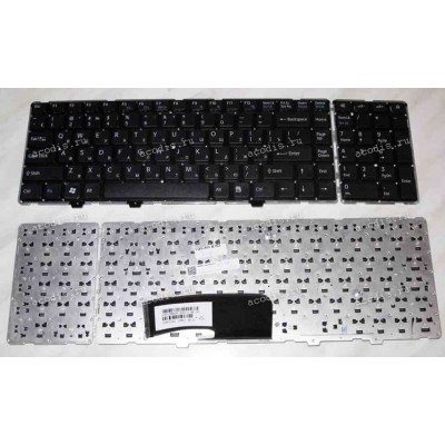 Keyboard Sony VGN-AW (Black/Matte/RUO) чёрная матовая русифицированная