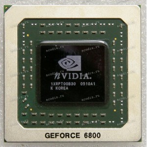 Микросхема nVidia GeForce 6800 datecode 0510A1