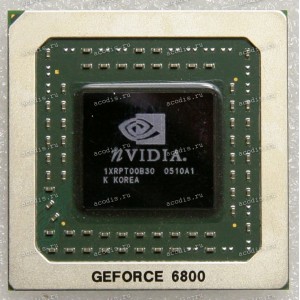 Микросхема nVidia GeForce 6800 datecode 0510A1 Микросхема nVidia GeForce 6800 datecode 0510A1