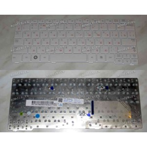 Keyboard Samsung NP-N100, N102, N145, N148, N150, N151, NB30 (p/n: BA59-02708C) (White/Matte/RUO) бел руc Keyboard Samsung NP-N100, N102, N145, N148, N150, N151, NB30 (p/n: BA59-02708C) (White/Matte/RUO) бел руc