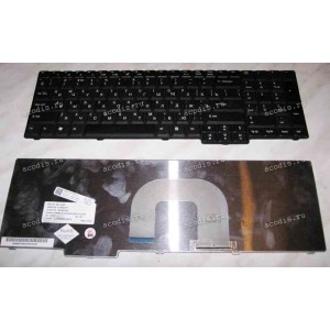 Keyboard Acer Aspire 9800, 9810 Б/У (Black/Matte/RUO) чёрная матовая русифицированная