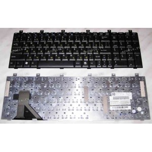 Keyboard Acer Aspire 1700 (Black/Matte/RUO) чёрная матовая русифицированная