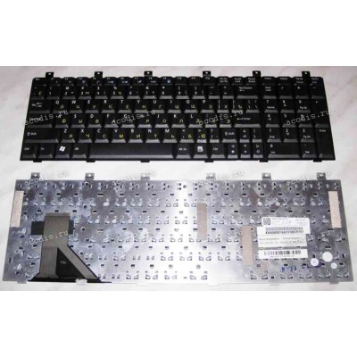 Keyboard Acer Aspire 1700 (Black/Matte/RUO) чёрная матовая русифицированная