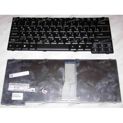 Keyboard Acer Aspire 1660, 5010 TravelMate 2600 (Black/Matte/RUO) чёрная матовая русифицированная
