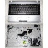 Keyboard Samsung NP-RC415, NP-RV415 Palmrest+TouchPad (p/n: BA59-02939C, BA75-03095C) (Black/Matte/RUO) чёрная матовая русифицированная