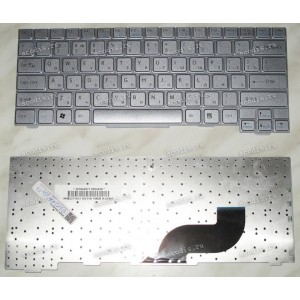 Keyboard Sony VGN-TX (p/n:147944971) (Silver/Matte/RUO) серебряная матовая русифицированная