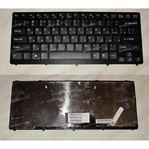 Keyboard Sony VPC-CW (p/n:A1754910A) (Black-Black/Matte/RUO) чёрная в чёрной рамке матовая русифицированн
