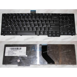 Keyboard Acer Aspire 6530, 6930, 7730*, 8920, 8930 Б/У (Black/Matte/RUO) чёрная матовая русифицированная