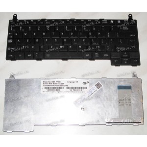 Keyboard Toshiba Libretto U100, U105 (Black/Matte/US) чёрная матовая Keyboard Toshiba Libretto U100, U105 (Black/Matte/US) чёрная матовая