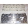 Keyboard Averatec 3200, 3220, 3250, 3270, 3280, Tongfang M280 (White/Matte/US) белая матовая