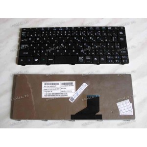 Keyboard Acer Aspire One 522, 532, 532H, Gateway LT21 (Black/Matte/JP) черная матовая