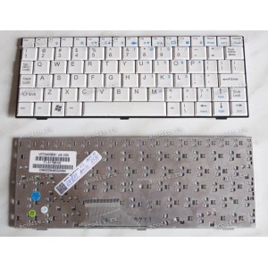 Keyboard Fujitsu Siemens Amilo M1010, Amilo Mini Ui 3520 Б/У (White/Matte/US) белая матовая