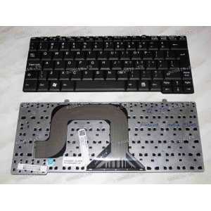 Keyboard Dell Alienware Sentia M3200, TCL T10 (Black/Matte/US) чёрная матовая
