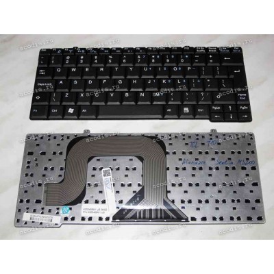 Keyboard Dell Alienware Sentia M3200, TCL T10 (Black/Matte/US) чёрная матовая