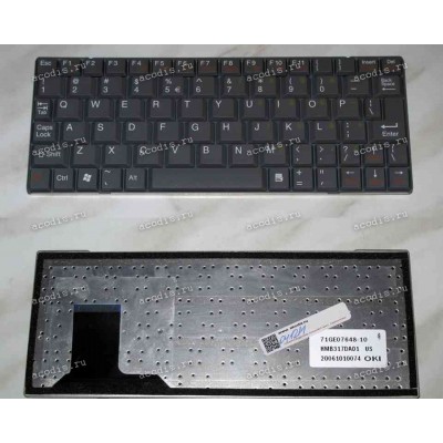 Keyboard Zyrex Anoa 942 OKI HMB317DA01 71GE07648-10 (Grey/Matte/US) серая матовая
