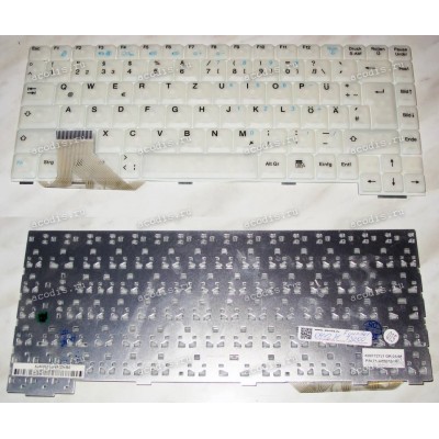 Keyboard Founder T3200 (White/Transparent/GR) белая прозрачная