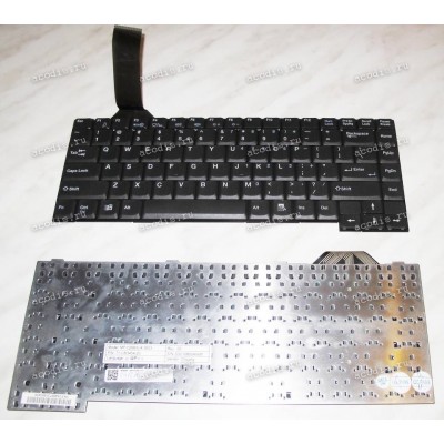 Keyboard Samsung NP-A10 (p/n: BA59-00651A) (Black/Matte/US) чёрная матовая