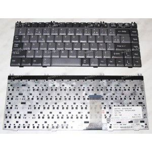 Keyboard Toshiba Satellite S1000, S3000 (Grey/Matte/FR) серая матовая