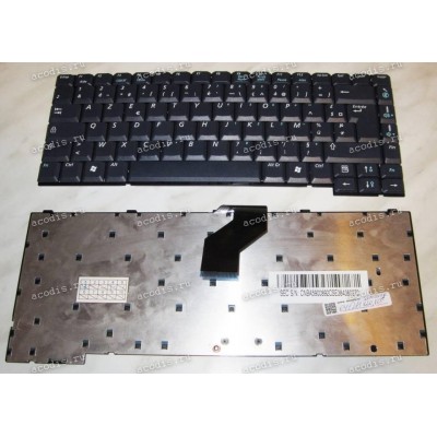 Keyboard Samsung NP-V20, NP-V25 (p/n: BA59-00892C) (Blue/Matte/FR) синяя матовая