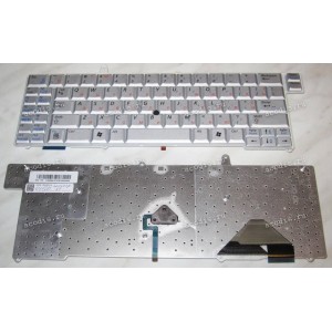Keyboard Samsung NP-X1 (p/n: BA59-01574D) (Silver/Matte/RUO)серебр.мат.русиф